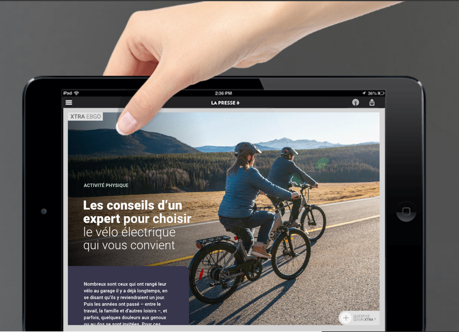 Comment choisir un vélo électrique : les conseils d’experts ebgo présentés dans La Presse